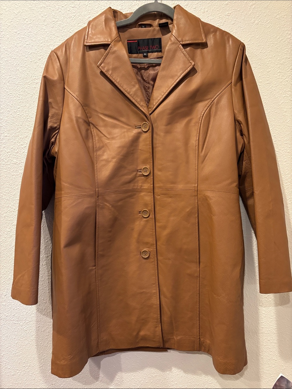 Y2K‎ leather jacket